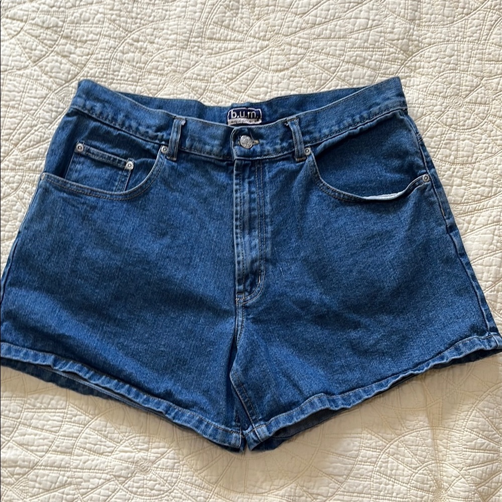 Vintage Blue Jean Shorts Classic Denim